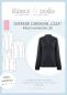 Preview: Papierschnittmuster Oversize Cardigan "Clea" 