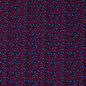 Preview: Double Slub Musselin Katrin, Korall-Pink mit Leoprint in Schwarz und Petrol