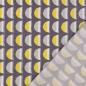 Preview: Canvas, grau, gemustert