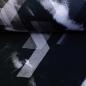 Preview: Baumwoll-Jersey Elevate by lyklig design, blau/braun