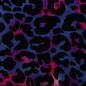 Preview: Baumwolljersey Mandy im Leodesign, Farbverlauf in Royalblau und Pink