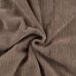 Preview: Cord-Jersey, uni, Taupe