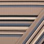 Preview: Heavy Knit Strickstoff ColorLine – Beige Natur Graublau Schwarz