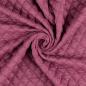 Preview: Vintage Jacquard Jersey mit Steppung, uni, melange, fuchsia