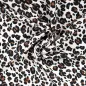 Preview: Viscose Twill Print, Leopard Sand 