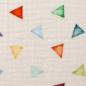 Preview: Musselin Tea - bunte Dreiecke