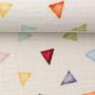 Preview: Musselin Tea - bunte Dreiecke