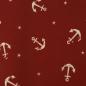 Preview: NANO-Softshell Fiete, Anker, Sterne, burgundy