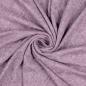 Preview: Viskose Strick-Jacquard, melange in Pflaume