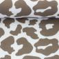 Preview: Aspen Leo – Kuschelsweat mit Leo‑Design in Natur und Braun