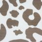 Preview: Aspen Leo – Kuschelsweat mit Leo‑Design in Natur und Braun