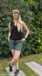 Preview: Damen Beispielhose French Terry Denim in Jeansoptik – dein kreativer Allrounder, khaki