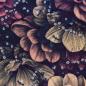 Preview: Alpenfleece Isla, florales Design, altrose grau beige/natur
