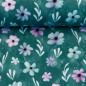 Preview: Modal French Terry Velvet Bloom