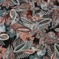 Preview: Viskosewebware Paris, terracotta/salbei