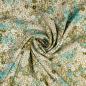Preview: Viskose, beige, kleine Blüten