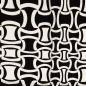 Preview: Viskose Popeline - grafisches Muster, schwarz 