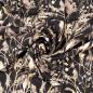 Preview: Viskose Twill-Webware, Gräser-Design in anthrazit-beige