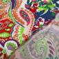 Preview: Farbenfrohe Viskose mit Blüten & Paisley