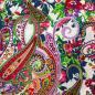 Preview: Farbenfrohe Viskose mit Blüten & Paisley