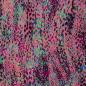 Preview: Viskose-Webware Marseille - unregelmäßige Dots Multicolor auf Pink
