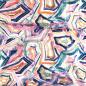 Preview: Viskose-Webware, geometrisches Muster