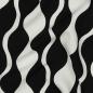 Preview: Viskose, Lenzing EcoVero, abstraktes Design Schwarz/Ecru