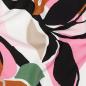 Preview: Viskose, Lenzing EcoVero,  großer Blumendruck rosa/grün