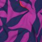 Preview: Viskose, Lenzing EcoVero, abstraktes Design in lila/marine