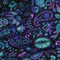 Preview: Viskose, Lenzing EcoVero, Paisley auf Schwarz