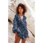 Preview: Beispielbluse aus Viskose, Lenzing EcoVero, Paisley auf Schwarz