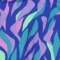 Preview: Viskose, Lenzing EcoVero, abstraktes Design in cobalt/bunt