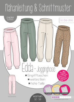 Schnittmuster Jogginghose Edda