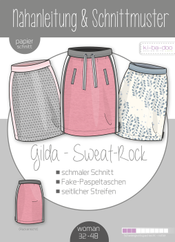 Schnittmuster Gilda - Sweat-Rock