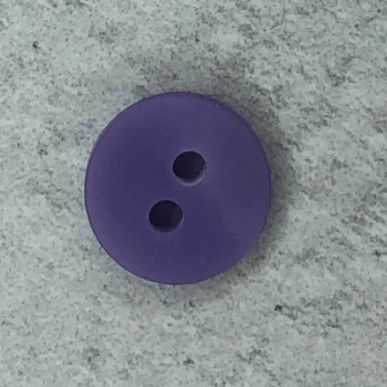 Blusenknopf - matt schimmernd -  13 mm - flieder