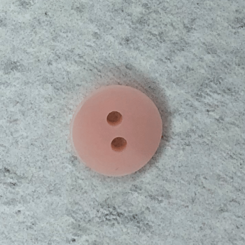 Blusenknopf - matt schimmernd -  13 mm - rosa
