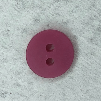 Blusenknopf - matt schimmernd -  13 mm - pink