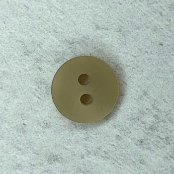 Blusenknopf - matt schimmernd -  13 mm - hellbeige