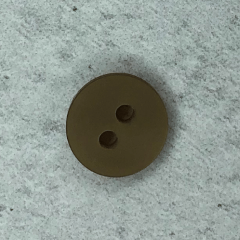 Blusenknopf - matt schimmernd -  13 mm - beige
