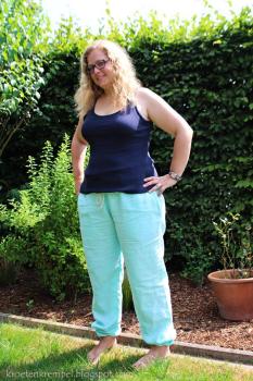 Papierschnittmuster Sommerhose, lillesol women No. 7