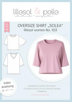 Papierschnittmuster Oversize Shirt Solea women No.103