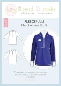 Papierschnittmuster Fleece-Pulli lillesol women No. 12