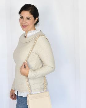 Preview: Papierschnittmuster Shirt mit U-Boot-Kragen, lillesol women No. 47