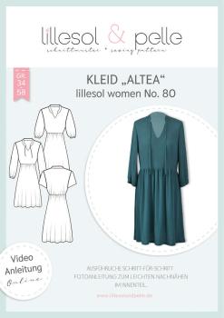 Papierschnittmuster Kleid Altea lillesol women No. 80