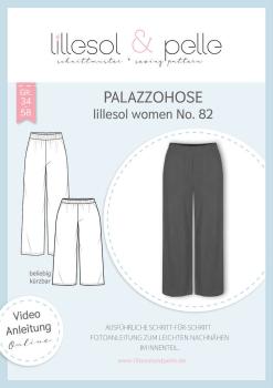 Papierschnittmuster Palazzohose lillesol women No. 82