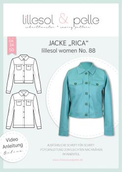 Papierschnittmuster Jacke Rica, lillesol women No. 88