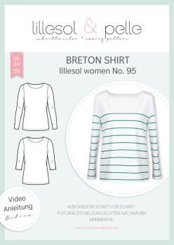 Papierschnittmuster 'Breton Shirt' lillesol women No.95 