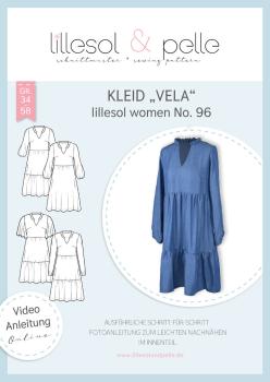 Papierschnittmuster Kleid Vela lillesol women No.96