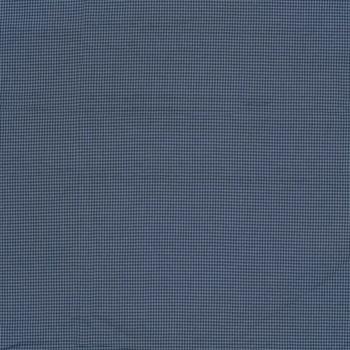 Preview: Seersucker Marine/Jeansblau kleines Karo – leichter Stoff