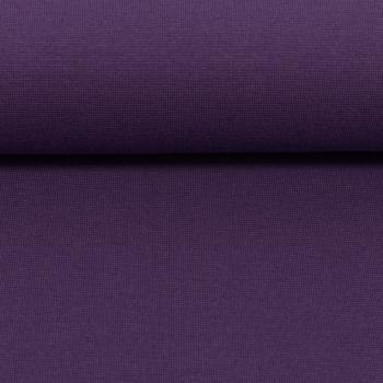 Heike, Schlauchware, Bündchen, uni, violett